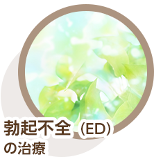 勃起不全（ED）の治療